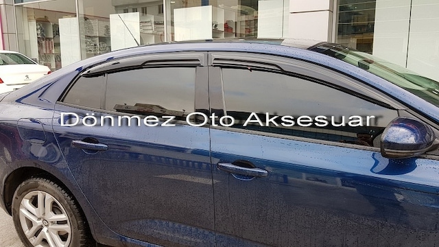 Renault Megane 4 Mügen Cam Rüzgarlığı Sedan 2016 Sonrası 4 Lü N11.38623