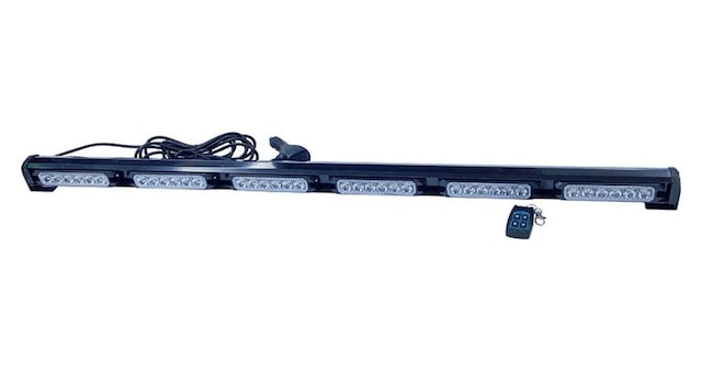 Space 17 Fonksiyonlu Çakar Lamba 89cm Kırmızı-mavi 12-30v / Lapa208-1