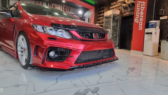 Honda Civic Fb7 F450 Ön Tampon (2012...)---fibersan Tuning