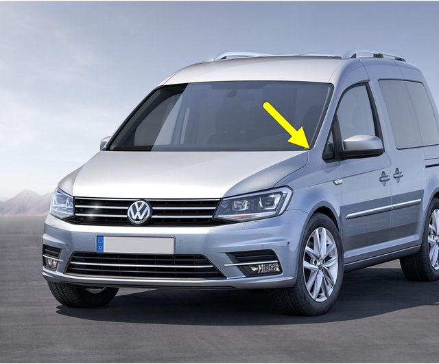 VW Caddy 16-20 Sol Ön Çamurluk Köşe Koruyucu Plastiği 2K5819447B