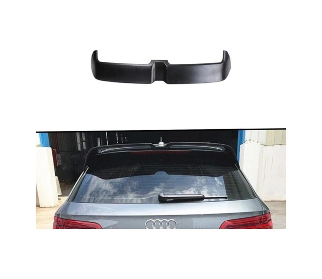 Audi Tuning A3 2014-2019 Ottinger Cam Üstü Boyalı Spoyler/spoiler