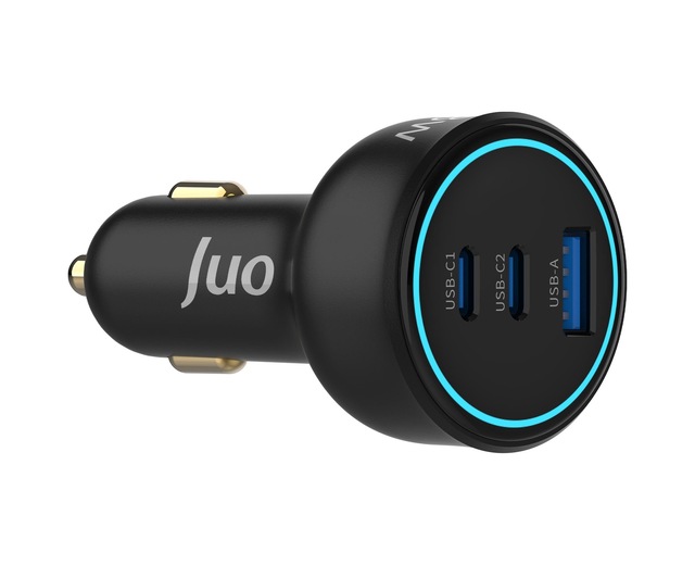Juo 138w 3 Portlu Type-c + Usb-a Araç Şarj Aleti Pd 3.0 & Qc 4.0 Hızlı Araç İçi Şarj Cihazı