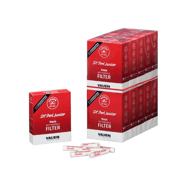 Ehediye 10 Adet 40 Lı Junior Vauen Filitre 9 Mm. Pipo Filitresi Pp10-10