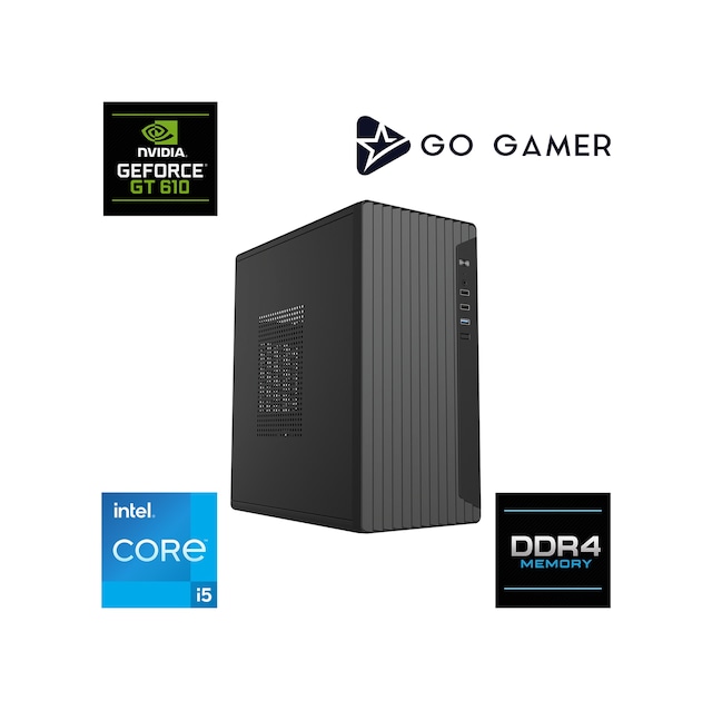 Go Gamer E222D Core i5-13400F GT 610 8GB RAM 256GB SSD