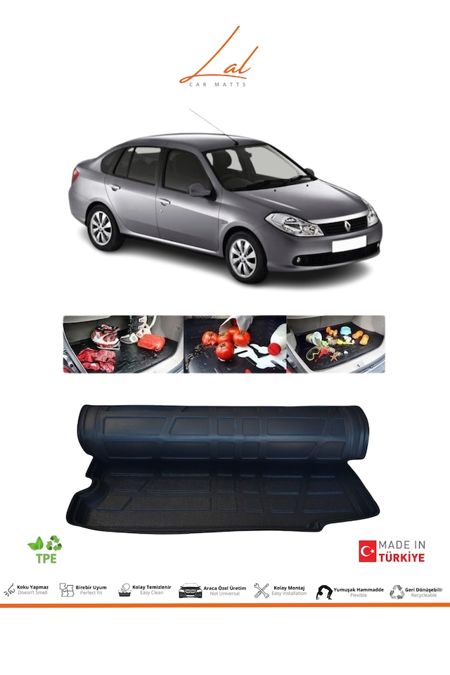 Renault Clio Symbol 3d Bagaj Havuzu 2008-2012