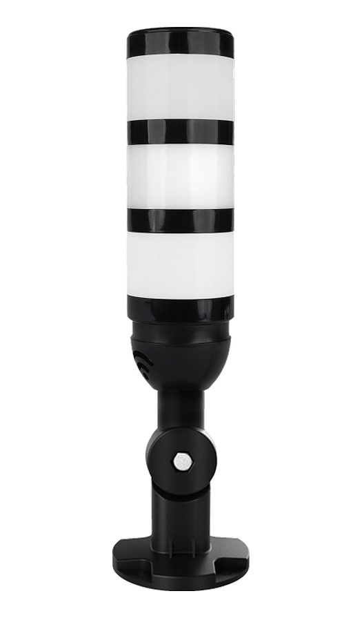 Mesan Ø50 3 Kat Modüler Işıklı Kolon Led Multifonksiyon Buzzer Devrilme Aparatlı 12/24/220v Ms 52631.1.3.2.12/24/220v