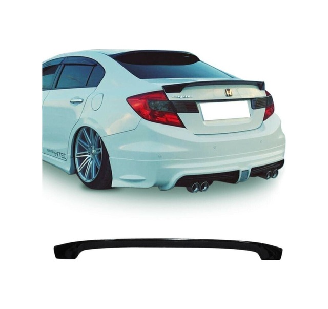 Civic Fb7 Amerikan Spoiler Piona Black 2012 - 2015 Spoyler Ithal