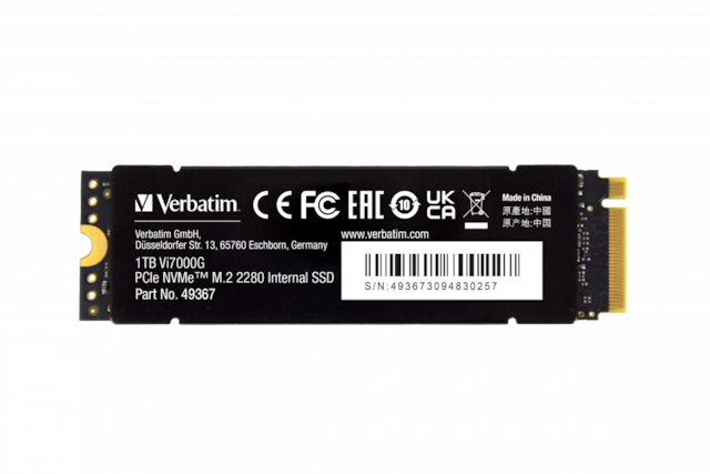 Verbatim Vi7000G Internal 1TB NVMe M.2 2280 PCIe 4.0