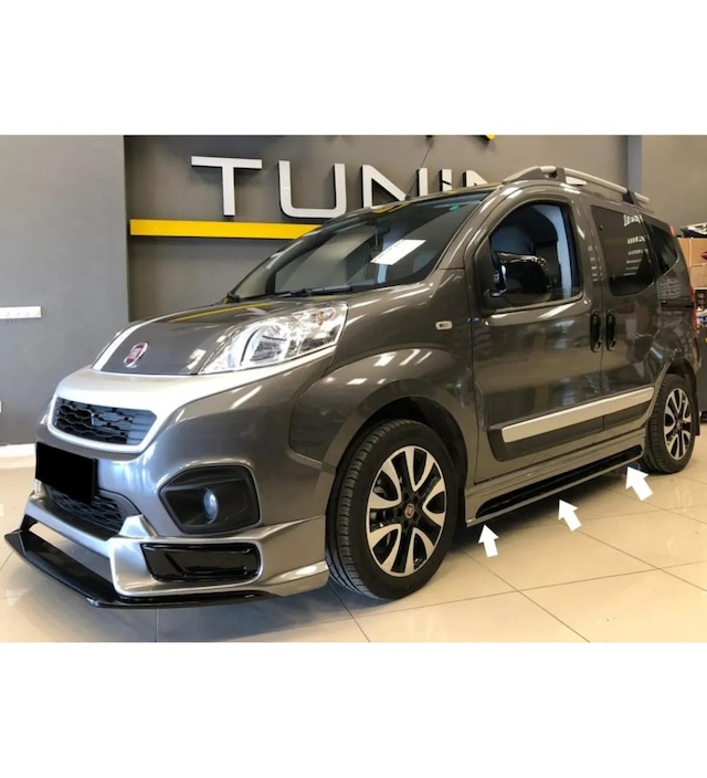 Fiat Fiorino Yan Ek Marşpiyel Boyasız Plastik