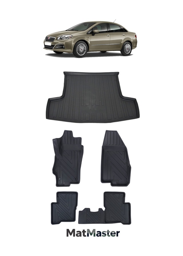 Fiat Linea 2012 Model 5d Premium Ekstra Havuzlu Paspas Ve Bagaj Havuzu Set