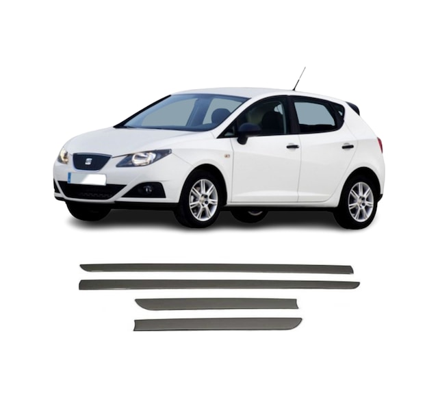 Agtuning Seat İbiza Krom Yan Kapı Çıtası 2009-2016 Arası Paslanmaz Çelik