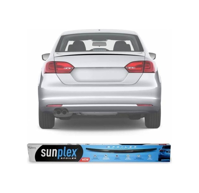 Vw Jetta Bagaj Üstü Spoiler Sunplex Piano Black Bagaj Çıtası 2011