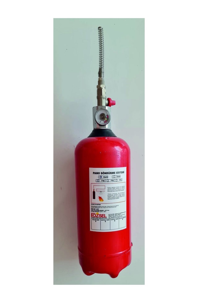 2 Kg Mikro Yangın Söndürme Cihazı Kkt Tozlu Ev Araç Ofis İş Yeri İçin