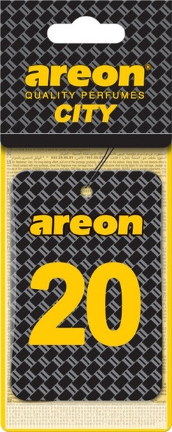 Areon City Vanilla Black 20 Oto Araç Kokusu