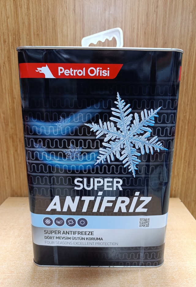 Petrol Ofisi Süper Antifriz Yeşil 15 Kg 2025 Üretim