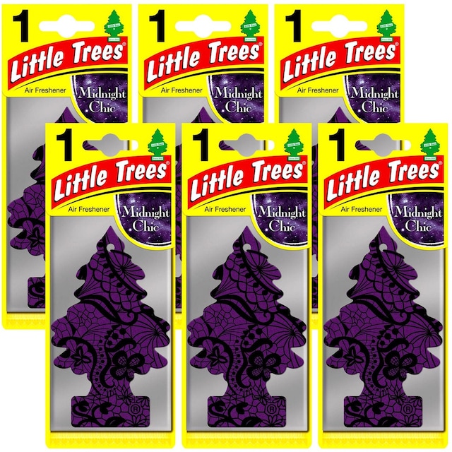 Little Trees Midnight Chic Asma Oto Kokusu 6 Adet