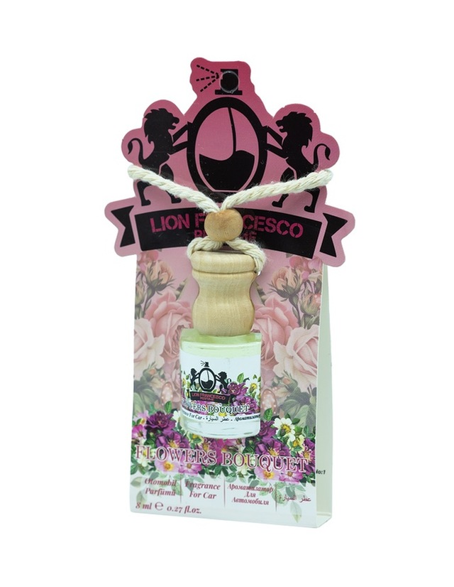 Lion Francesco Auto Fragrance Flowers Bouquet 8ML