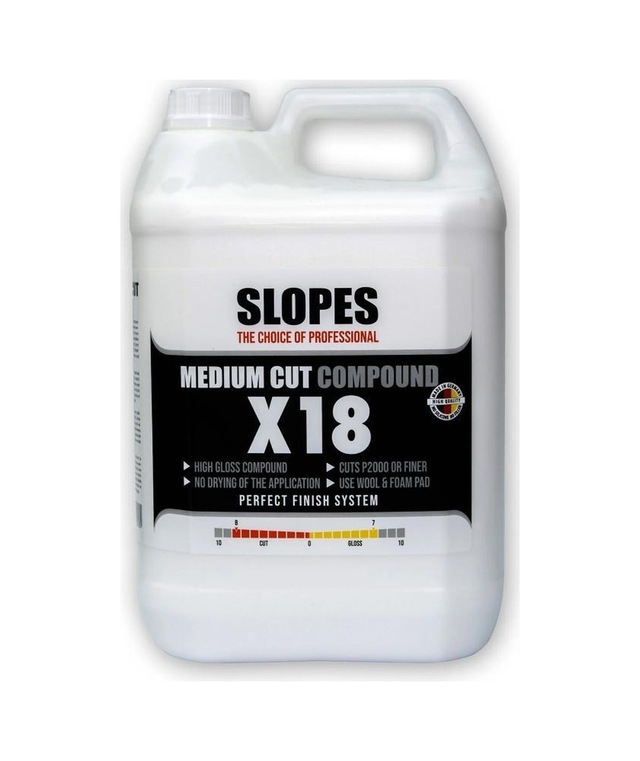 Slopes X18 Çizik Çıkarıcı İnce Pasta 5lt.