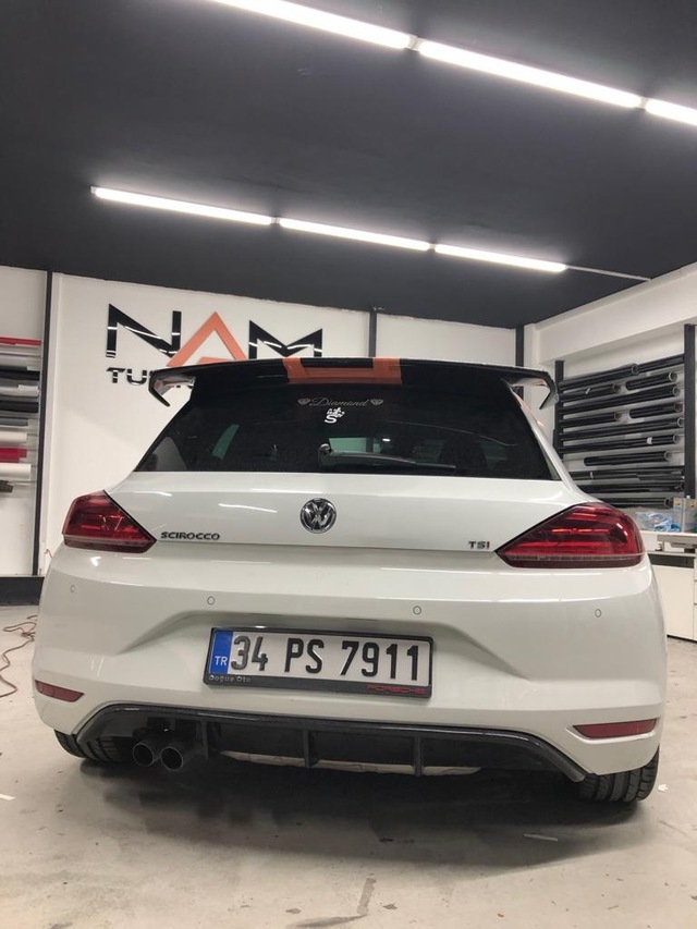 Vw Scirocco Difüzör Makyajlı Kasalar İçin