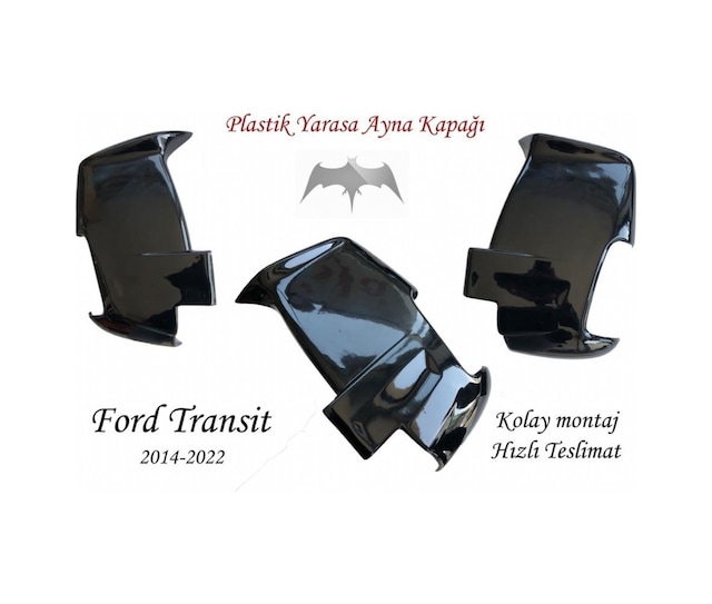 Ford Transit 2014-2026 Piano Black Batman Ayna Kapaği