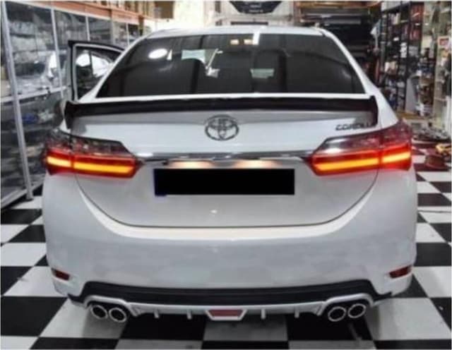 Toyota Corolla 2014 Araca Özel M4 Spoiler Boyasız