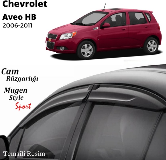 Chevrolet Aveo Hb Cam Rüzgarlığı 2006-2011