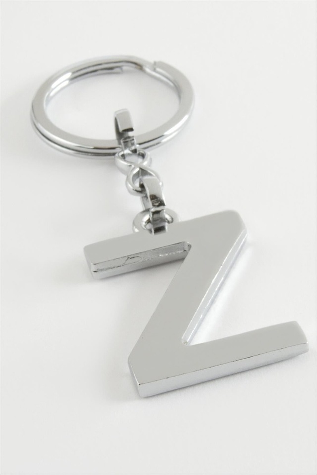 Metal - 249 - Harf - Spt-gld - Anahtarlık Z Çok Renkli