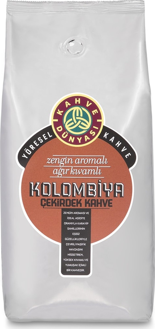 Kahve Dünyası Kolombiya Çekirdek Kahve 1 KG