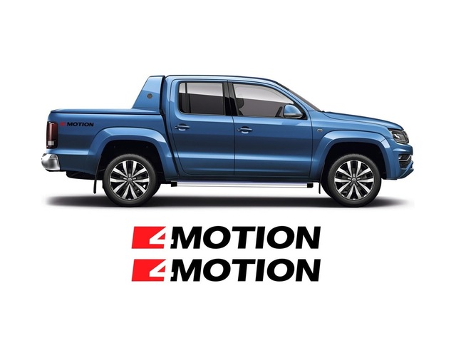 Volkswagen Amarok 4 Motion Yazılı Sticker