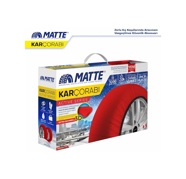 Matte Kar Çorabı - Active Series