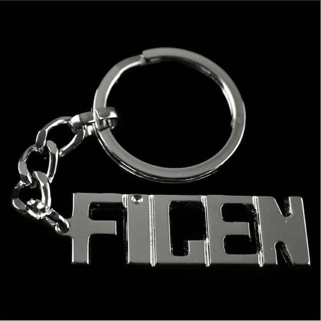 Figen - 909 - - Spt-gld - İsimli Anahtarlık Çok Renkli