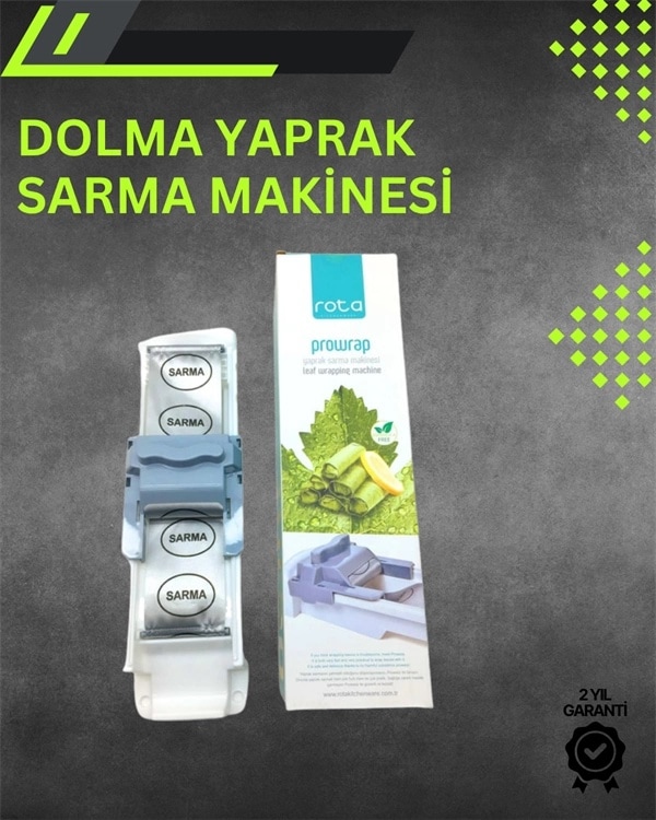 Mey İthalat Manuel Yaprak Sarma Cihazı Gıdaya Uygun Kolay Temizlenebilir Tasarım