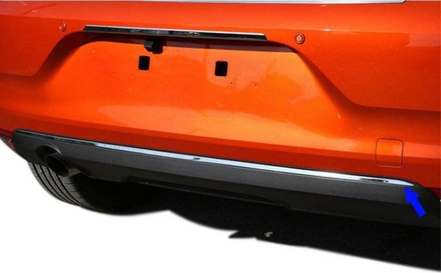 Renault Clio 5 Krom Arka Tampon Çıtası 2019 Ve Sonrası