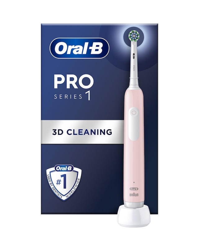 Oral-B Pro Series 1 Elektrikli Diş Fırçası Pembe + Diş Fırçası Başlığı