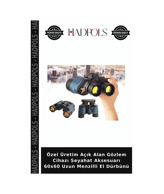Özel Üretim Açık Alan Gözlem Cihazı Seyahat Aksesuarı 60x60 Uzun Menzilli El Dürbünü