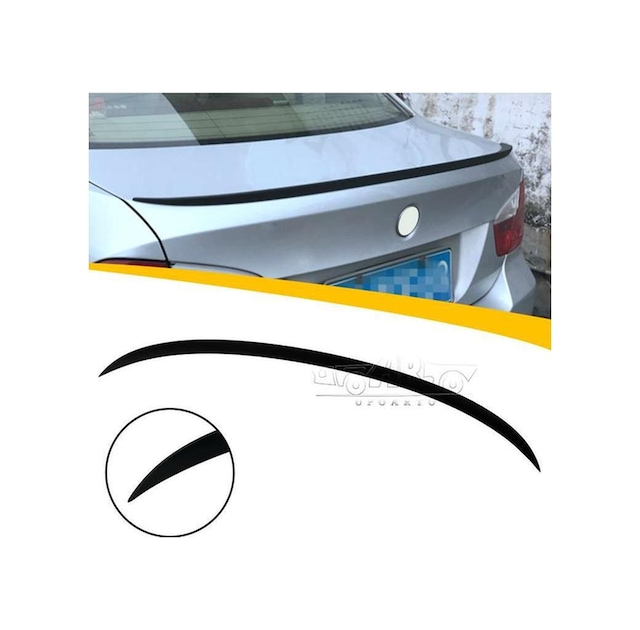 Bmw E90 2005-2012 Uyumlu M3 Spoiler Bagaj Üstü İthal Piano Black Parlak Siyah Spoyler