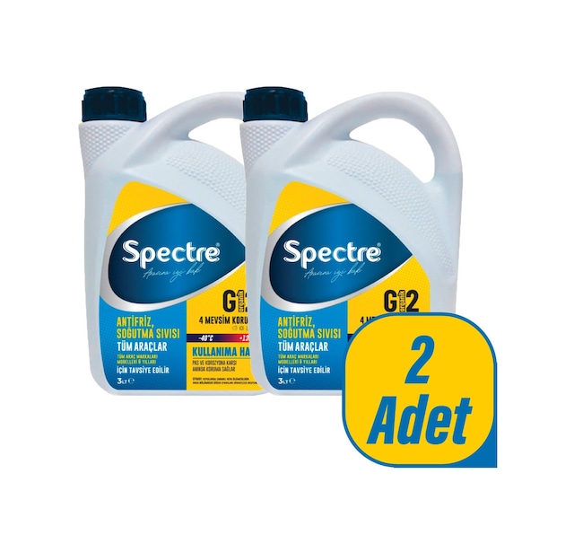 2 Adet Spectre G12 Mavi -40 Antifriz