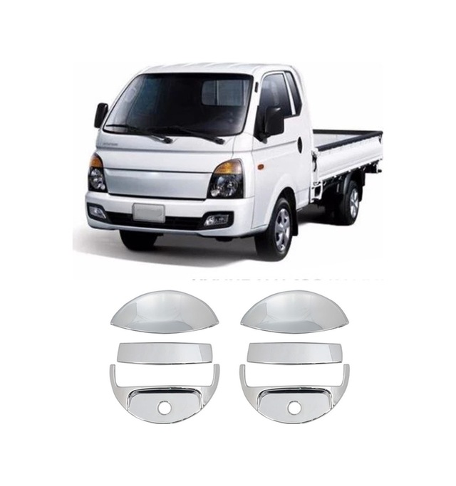 Hyundai H100 Uyumlu 2004 Ve Üzeri Kapı Kolu 6 Parça Abs Krom Kaplama