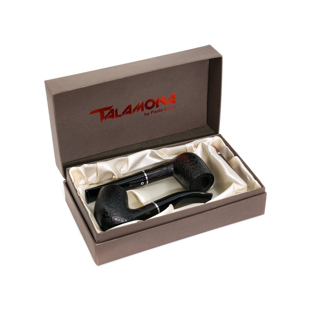 Talamona Black 705 - 806 9mm. Filtreli Akrilik Saplı Pipo 104501