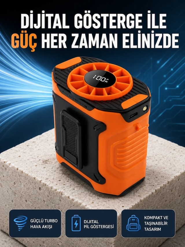 Ers Taşınabilir Çok Fonksiyonlu Soğutma Fanı