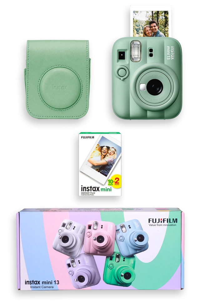 Instax Mini 13 Şipşak Fotoğraf Makinesi + Çanta + Albüm + 20'li Film