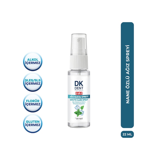 Dkdent Nane Özlü Ağız Kokusu Önleyici Sprey 22 Ml