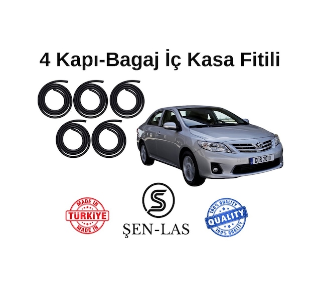 Toyota Corolla 2007-2013 Şen-las 4 Kapı + Bagaj Fitili Şl26011