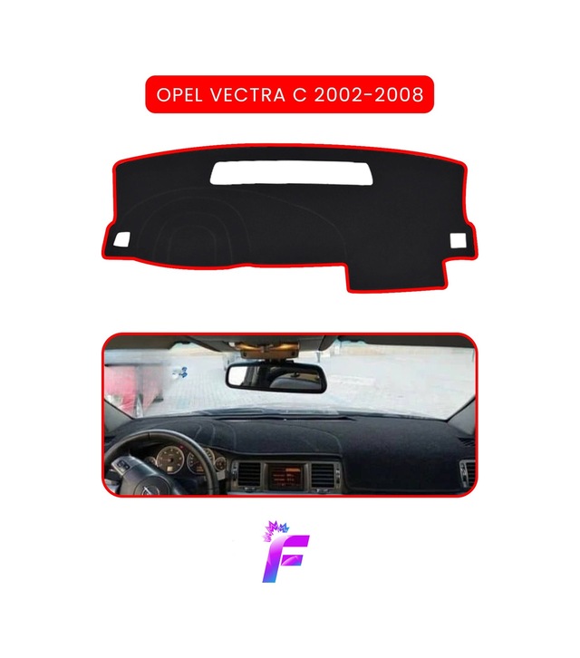 Opel Vectra C 2002-2008 Uyumlu Torpido Örtüsü Araca Özel Üretim Kolay Montaj Koruma T63 Torpido Halısı