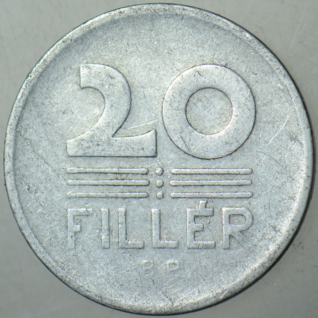 Macaristan 20 Filler 1958.