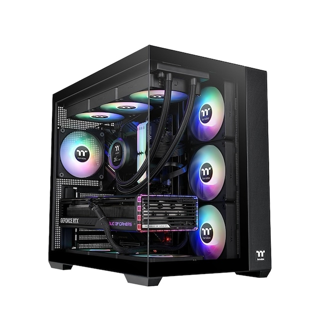 Thermaltake VIEW 380 CA-3Z2-85M1WE-00 Mid Tower ATX ARGB Black 850W PSU 80+ Gold