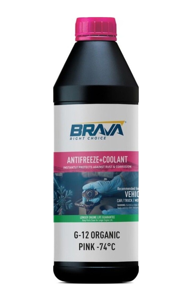 G-12 Organik Antifriz Pembe -74 C