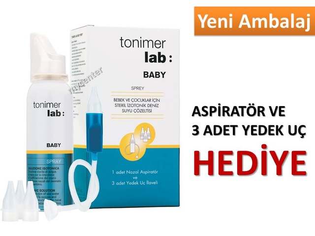 Tonimer Baby Sprey 100 Ml Aspirator Ve 3 Yedek Uc Hediye Skt04 22 Fiyatlari Ve Ozellikleri