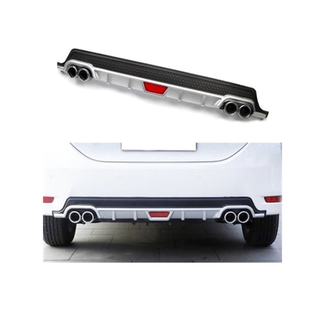 Toyota Corolla Uyumlu Plastik Difüzör 2014-2018