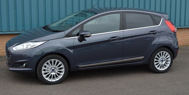 Ford Fiesta Krom Yan Kapı Çıtası 2009-2017